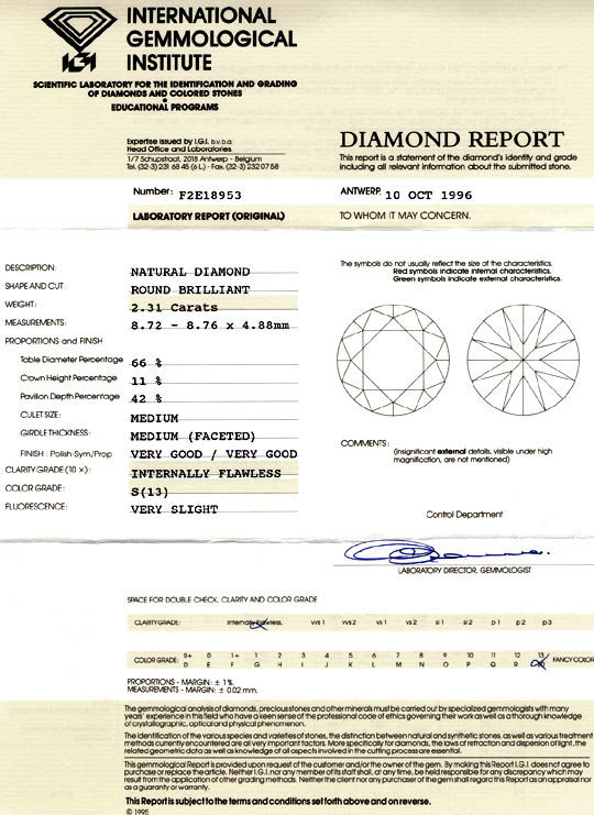Foto 9 - IGI!!! 2,31ct Lupenrein Helle Zitrone Diamond, D5401